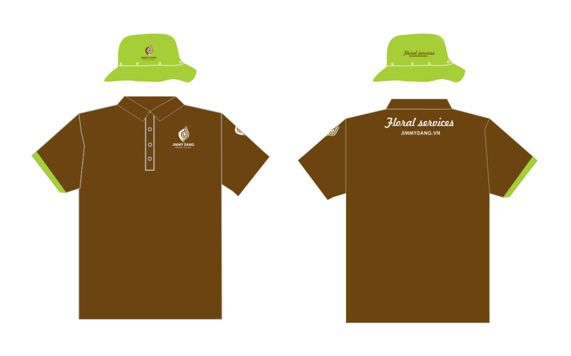 JD Floral Services T-Shirt Design
