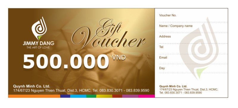 JD Floral Services Voucher
